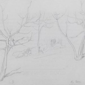 Henry Lamb RA 'Fig Trees - Palestine'